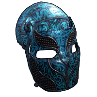 Azul Metal Facemask