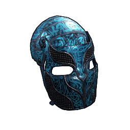 Azul Metal Facemask