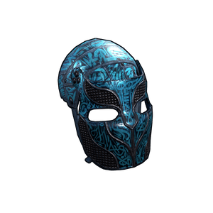 Azul Metal Facemask
