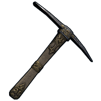 Cursed Treasure Pick Axe in Rust