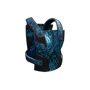 Azul Metal Chest Plate