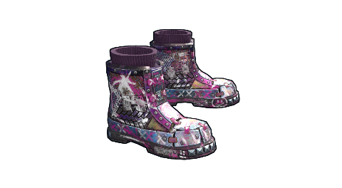 Apocalyptic Knight Boots