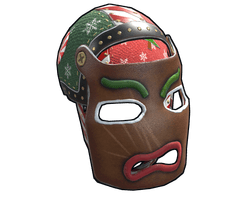 Naughty Gingerbread Facemask