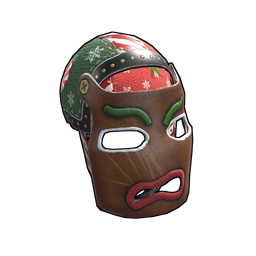 Naughty Gingerbread Facemask