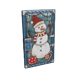 Snowman Door