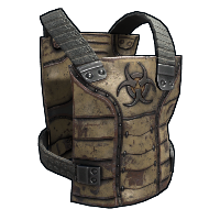 Huntsman Chest Plate in Rust