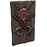Hut Door in Rust