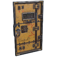 Blast Armored Door in Rust