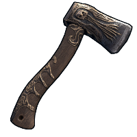 Cursed Treasure Hatchet in Rust
