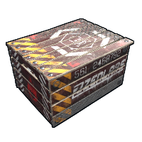 Oil Rig Storage Box in Rust