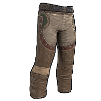 Burlap Bandit Pants in Rust