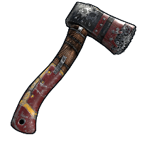 Machinery Hatchet in Rust