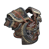 Viking Armor Vest in Rust