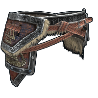 Viking Armor Pants in Rust