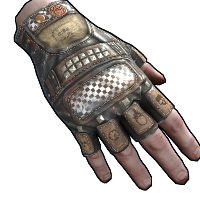 Mad Rider Gloves in Rust