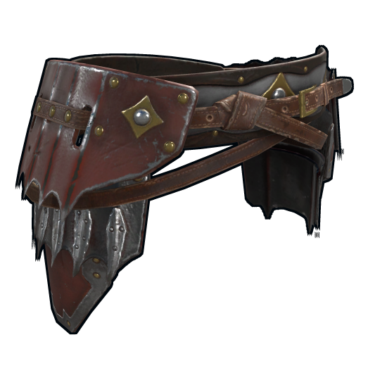 Chaos Armored Pants in Rust