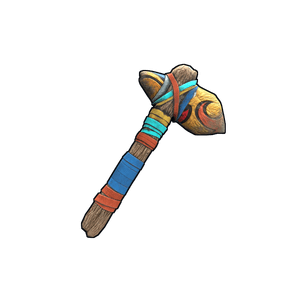 Abstraction Stone Hatchet