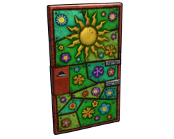 Flower Power Door