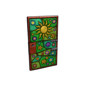 Flower Power Door