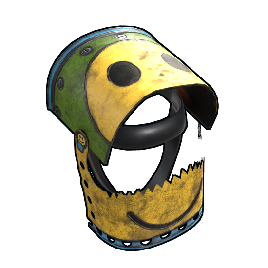 Peacemaker Helmet in Rust