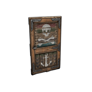 Pirate Wooden Door