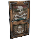 Pirate Wooden Door
