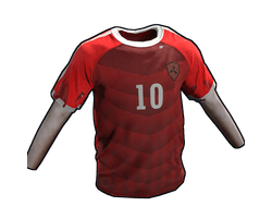 Rust Footballer Shirt