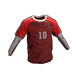 Rust Footballer Shirt