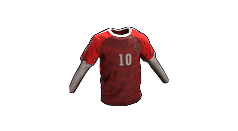 Rust Footballer Shirt