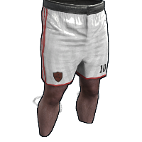 Rust Footballer Shorts in Rust