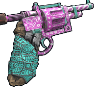 Pink Death Revolver in Rust