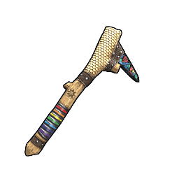 Mosaic Stone Pick Axe