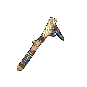 Mosaic Stone Pick Axe