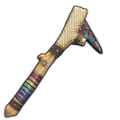 Mosaic Stone Pick Axe