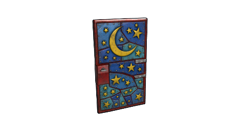 Night Sky Door