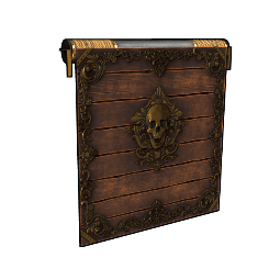 Cursed Pirate Garage Door