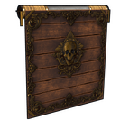 Cursed Pirate Garage Door
