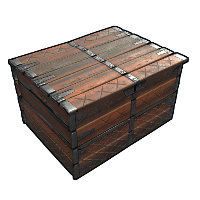 Duelist's Wood Box in Rust