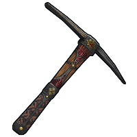 Regal Pick Axe in Rust