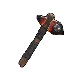 Dragon Glass Stone Hatchet