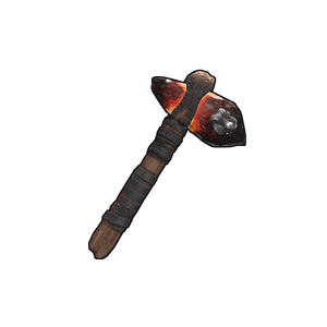 Dragon Glass Stone Hatchet