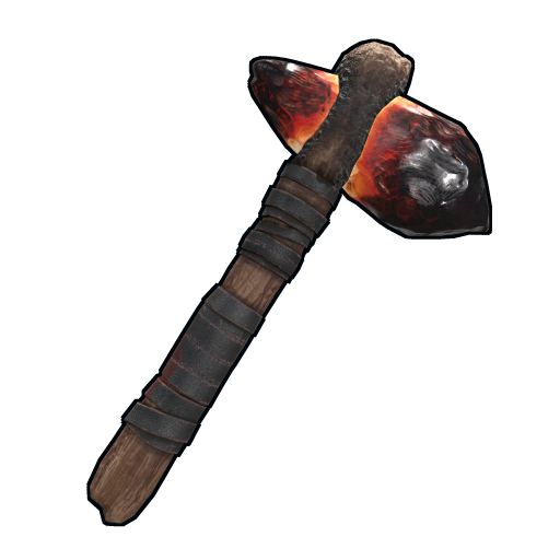 Dragon Glass Stone Hatchet Rust Artículos del Juego Gameflip