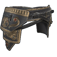 Ornate Pants in Rust