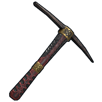 Runic Pick Axe in Rust