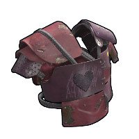 Troll Daddy Roadsign Vest in Rust
