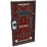Cargo Ship Security Door in Rust
