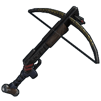 Tooth Monster Crossbow in Rust