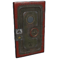Submarine Door in Rust