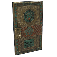 Aztec Gold Door in Rust