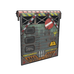 Trash Garage Door